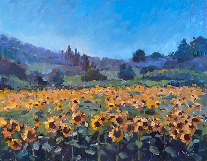Fields of Sunshine by Claudia Verciani