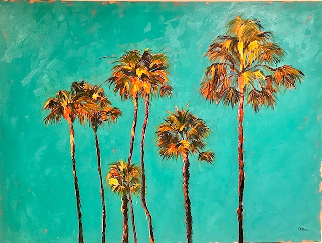 Palm Springs by impressionist artist Kay Kaplan