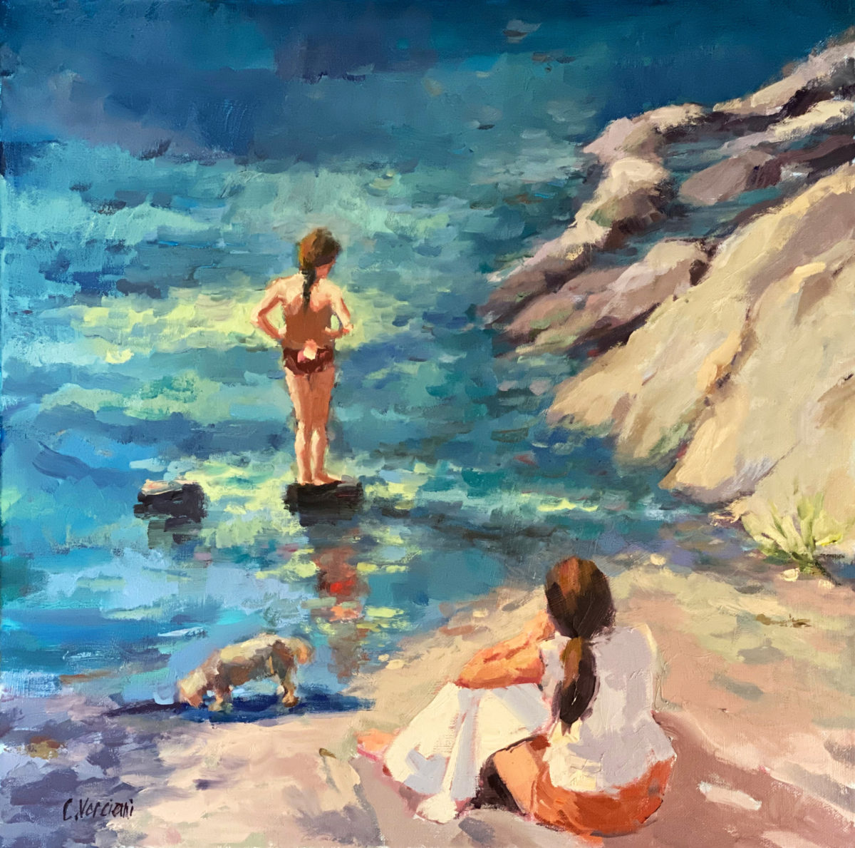 Lake Tides by Claudia Verciani