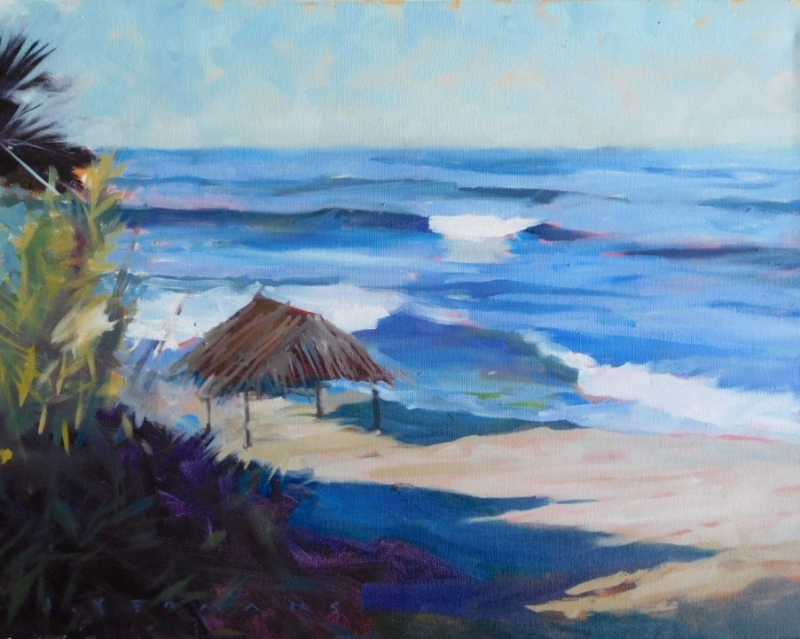 Wind and Sea by impressionist artist Jeff Yeomans